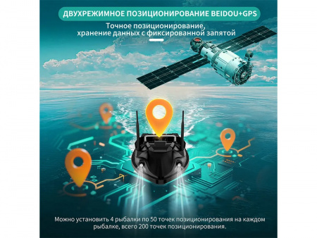 Фото Радиоуправляемый катер для рыбалки Flytec V803 GPS 2.4G RTR | Инномарт