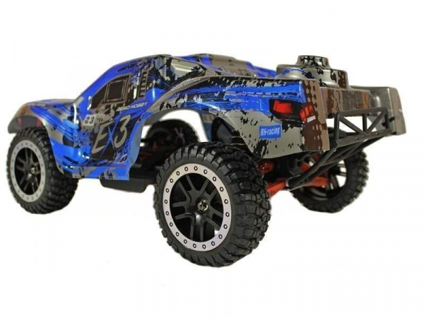 Радиоуправляемый шорт-корс Remo Hobby EX3 UPGRADE (синий) 4WD 2.4G 1/10 RTR | Инномарт