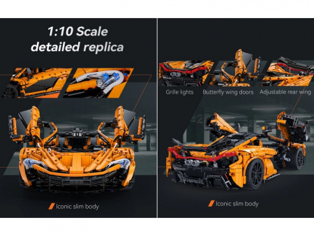 Фото Конструктор CaDA MASTER спорткар Assassin XR 1/10 (3617 деталей) | Инномарт