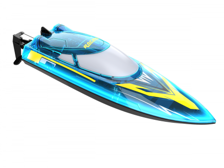 Фото Радиоуправляемый катер Flytec V006 (голубой) 2.4G RTR | Инномарт