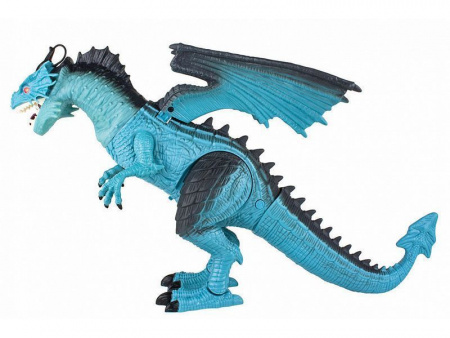 Фото Радиоуправляемый синий дракон CS toys RS6158A, (дышит паром) | Инномарт