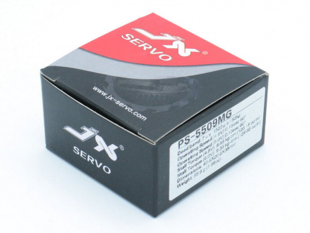 Фото Сервомашинка аналоговая JX Servo PS-5509MG (55.6г/9.35/0.13/6V) стандартная | Инномарт