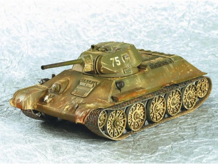 Фото Сборная модель ZVEZDA Советский средний танк Т-34/76 (обр. 1942 г.), подарочный набор, 1/35 | Инномарт