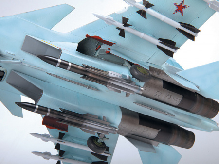 Фото Сборная модель ZVEZDA Российский многоцелевой истребитель Су-30СМ, 1/48 | Инномарт