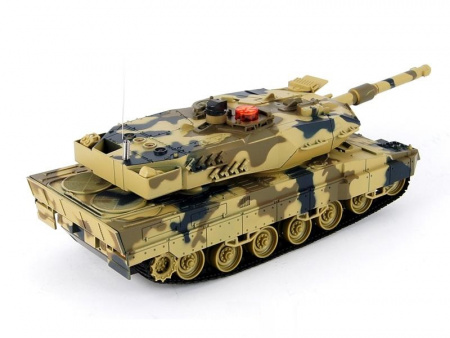 Фото Р/У танковый бой Huan Qi 1:32 IV Tiger vs Leopard 2A5, 27/40МГц | Инномарт
