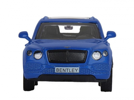 Фото Машина "АВТОПАНОРАМА" BENTLEY BENTAYGA, синий, 1/45, инерция, в/к 17,5*12,5*6,5 см | Инномарт