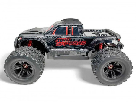 Фото Радиоуправляемый монстр MJX Hyper Go 10208 V2 (черный) Brushless 4WD 2.4G LED 1/10, без ЗУ и акб | Инномарт