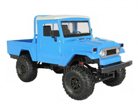 Фото Радиоуправляемая машина MN MODEL японский пикап FJ45 (синий) 4WD 2.4G 1/12 RTR | Инномарт