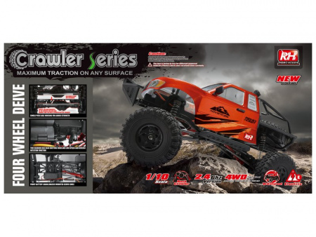 Фото Радиоуправляемый краулер Remo Hobby 1097-ST (красный) 4WD 2.4G 1/10 RTR | Инномарт