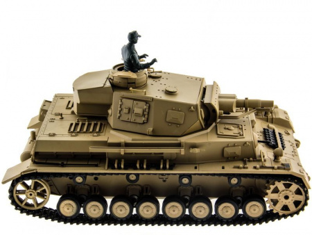 Фото Р/У танк Heng Long 1/16 Dak PZ.Kpfw. IV Ausf. F-1 (Германия) 2.4G RTR | Инномарт