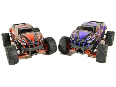 Фото Радиоуправляемый монстр Remo Hobby SMAX UPGRADE (синий) 4WD 2.4G 1/16 RTR | Инномарт
