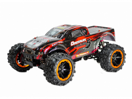 Фото Радиоуправляемый монстр Remo Hobby Dinosaurs Master Brushless UPGRADE (красный) 4WD 2.4G 1/8 RTR | Инномарт