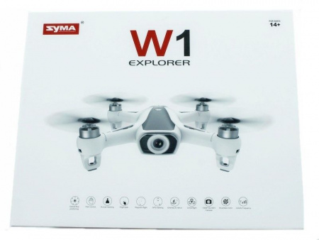 Фото Р/У квадрокоптер Syma W1 brushless с FPV трансляцией Wi-Fi, барометр, GPS, 6-AXIS, 2.4G RTF | Инномарт