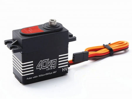 Фото Сервомашинка цифровая GXServo QY3240MG (KSX4498) 40 kg (73г/40/0.19/7.4V), металлический редуктор | Инномарт
