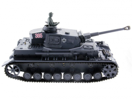 Фото Радиоуправляемый танк Heng Long Panzer IV (F2 Type) Original V7.0 2.4G 1/16 RTR | Инномарт