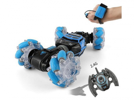 Фото Радиоуправляемый внедорожник ZhengGuang Твистер (часы + пульт) 1/16 - UD2196A-BLUE | Инномарт