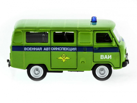 Фото Машина "АВТОПАНОРАМА" инерц. УАЗ (ВАИ) 1/50, в/к 12*7*5,5 см | Инномарт