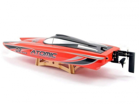 Фото Радиоуправляемый катамаран Volantex RC ATOMIC 700 красный Brushless 2.4G LiPo RTR | Инномарт