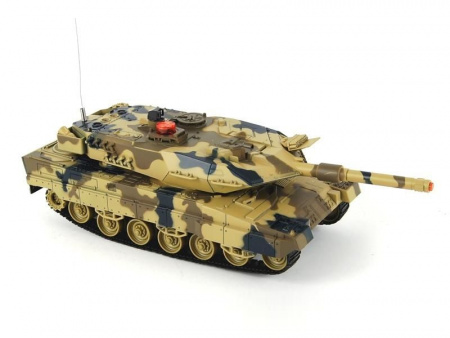 Фото Р/У танк Huan Qi Leopard 2A5 с ИК-пушкой 1:24 | Инномарт