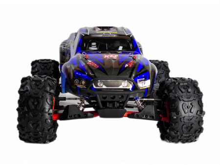 Фото Радиоуправляемый монстр Remo Hobby Dinosaurs Master Brushless UPGRADE PLUS (синий) 4WD 2.4G 1/8 RTR | Инномарт