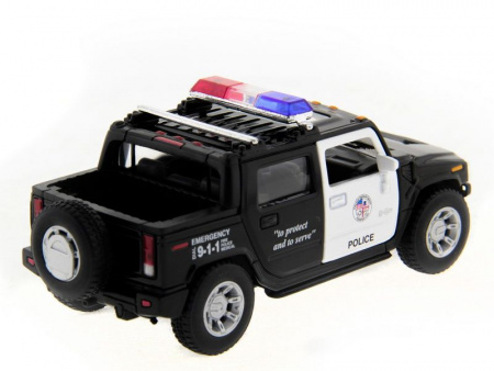 Фото Машина Kinsmart 1:40 Hummer H2 Police инерция (1/12шт.) б/к | Инномарт