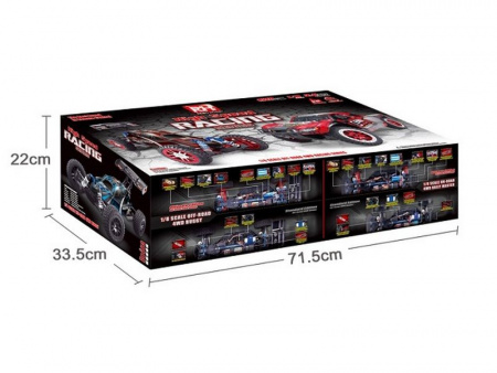 Фото Радиоуправляемая багги Remo Hobby Scorpion (синяя) 4WD 2.4G 1/8 RTR | Инномарт