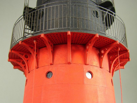 Фото Сборная картонная модель Shipyard маяк Westerheversand Lighthouse (№59), 1/87 | Инномарт