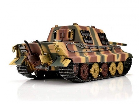 Фото Радиоуправляемый танк Torro Jagdtiger (Metal Edition) 1/16, ВВ-пушка V3.0 2.4G RTR | Инномарт
