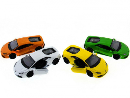 Фото Машина Kinsmart Lamborghini Huracan инерция (1/12шт.) 1:36 б/к | Инномарт