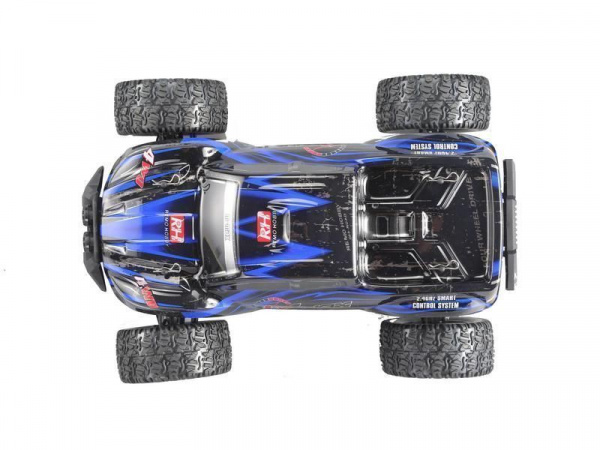 Радиоуправляемый монстр Remo Hobby MMAX PRO (синий) Li-Po 4WD 2.4G 1/10 RTR | Инномарт