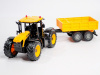 Фото Радиоуправляемый фермерский трактор с прицепом Double Eagle JCB Fastrac 4220 1/24 2.4G RTR | Инномарт