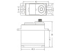 Фото Сервомашинка аналоговая JX Servo PS-4806HB (48.5г/6.21/0.12/6V) стандартная | Инномарт