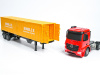 Фото Радиоуправляемый тягач на 2 контейнера Double Eagle Mercedes-Benz Arocs 1/26 2.4G RTR | Инномарт