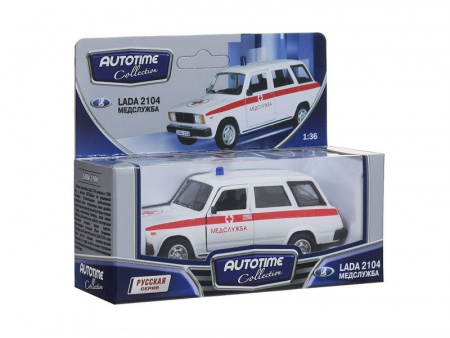 Фото Машина Autotime "LADA 2104" медслужба 1:36 | Инномарт