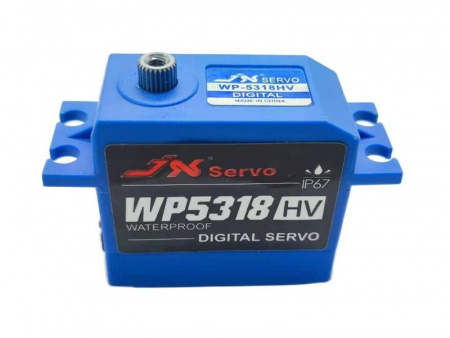 Фото Сервомашинка цифровая JX Servo WP-5318HV (53г/18.5/0.09/8.4V) влагозащищенная | Инномарт
