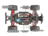 Фото Радиоуправляемый монстр Remo Hobby MMAX Brushless (синий) 4WD 2.4G 1/10 RTR | Инномарт