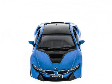 Фото Машина Kinsmart BMW i8 инерция (1/12шт.) 1:36 б/к | Инномарт