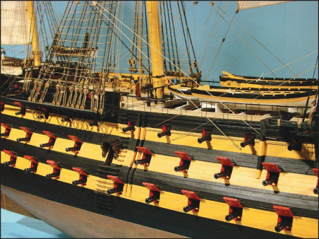 Фото Сборная картонная модель Shipyard линкор HMS Victory (№67), 1/96 | Инномарт