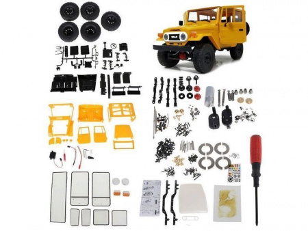 Фото Радиоуправляемая машина WPL японский внедорожник FJ40 (желтая) 4WD 2.4G 1/16 KIT | Инномарт