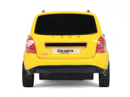 Фото Радиоуправляемая машина AUTODRIVE Lada Granta такси, 1/16, желтый, 40MHz, в/к 34*15*13,5см | Инномарт