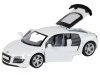 Фото Машина "АВТОПАНОРАМА" Audi R8 GT, белый, 1/32, свет, звук, инерция, в/к 17,5*13,5*9 см | Инномарт
