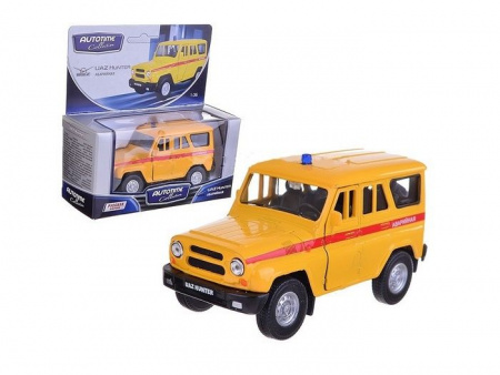 Фото Машина Autotime "UAZ HUNTER" аварийная 1:36 | Инномарт