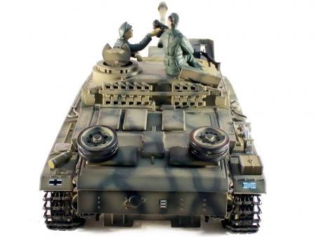 Фото Р/У танк Taigen 1/16 SturmgeschutzIIIausf.gsd.kfz. (Германия) (для ИК танкового боя) 2.4G RTR | Инномарт