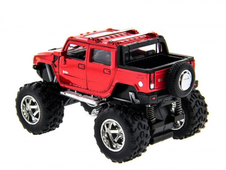 Фото Машина Kinsmart 1:40 Haммer H2 (off road) инерция (1/12шт.) б/к | Инномарт