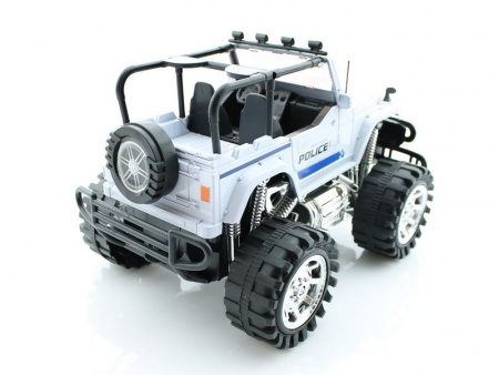 Фото Машина инерционная Bigfoot 6803A/B/C "Jeep Wrangler Cabrio" цвет в асс. п/к | Инномарт