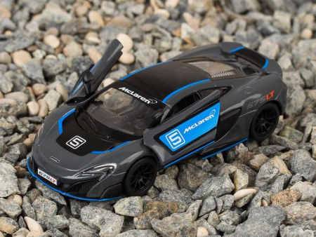 Фото Машина Kinsmart 1:36 McLaren 675LT, инерция (1/12шт.) б/к | Инномарт