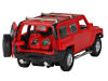 Фото Машина "АВТОПАНОРАМА" Hummer H3, красный, 1/32, свет, звук, инерция, в/к 17,5*13,5*9 см | Инномарт
