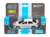 Фото Машина "АВТОПАНОРАМА" Mitsubishi Lancer Evolution, белый, 1/41, откр. двери, в/к 17,5*12,5*6,5 см | Инномарт