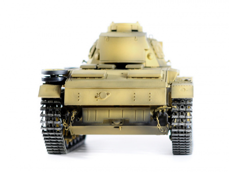 Фото Р/У танк Taigen 1/16 Panzerkampfwagen III (Германия) дым, свет V3 2.4G RTR пустыня | Инномарт