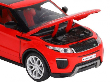 Фото Машина "АВТОПАНОРАМА" Land Rover Range Rover Evoque HSE, красный, 1/32, в/к 17,5*12,5*6,5 см | Инномарт